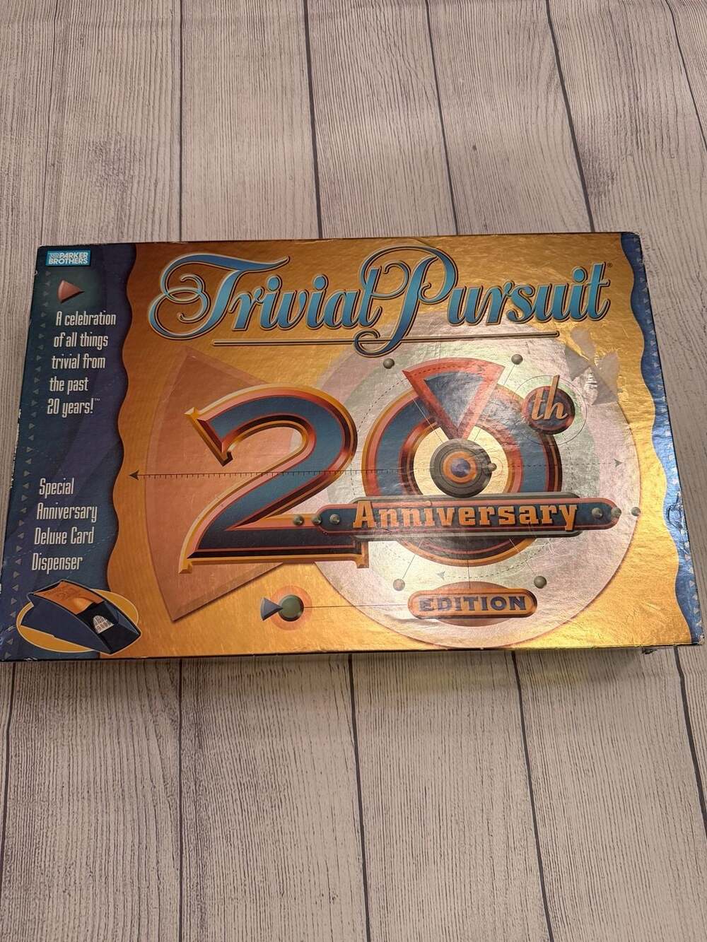 Parker Brothers Trivial Pursuit 20th Anniversary Edition Board Game